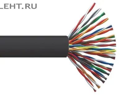фото U/UTP 25х2х24AWG кат.5E solid LSZH (LC1-C5E25-121): Кабель симметричный (витая пара), серый