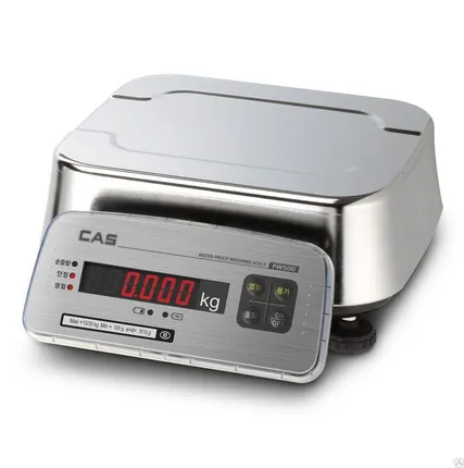 Фото №0 Весы пылевлагозащищенные CAS FW500-6Е
