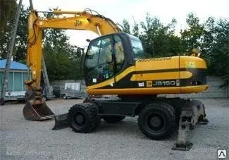 Фото №0 Аренда экскаватора JCB JS 160 w (ковш 1 м3)
