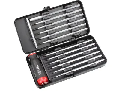 фото Отвертка серия Nm 3.0-5.4 с набором насадок (уп.12шт) в кейсе Felo 10099316