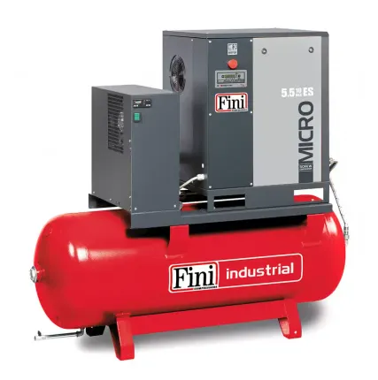 Фото №0 Винтовой компрессор на ресивере с осушителем FINI MICRO 5.5-10-270 ES