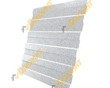 фото Профнастил С-10 0,5 MATGRANIT NEW RAL 9006 бело-алюминиевый