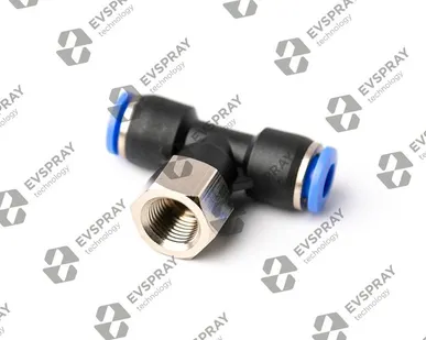 фото Фитинг проходной Slip Lock 6мм под форсунку 1/8F