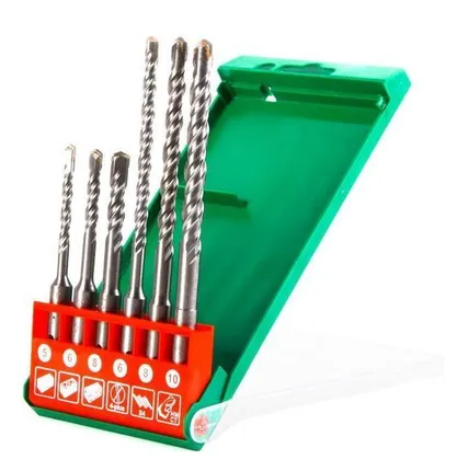 Фото №0 Набор буров HAMMER 201-901 DR SDS+ set No1 (5pcs) 5/6 X 110, 6/8/10 X 160