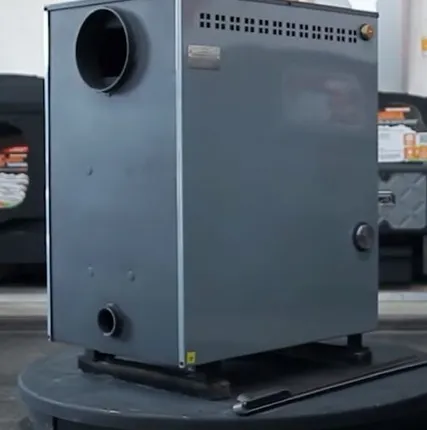 Фото №9 Котел твердотопливныйТеплодар Куппер Практик-10 В, 10 кВт, одноконтурный, с шибером и термометром