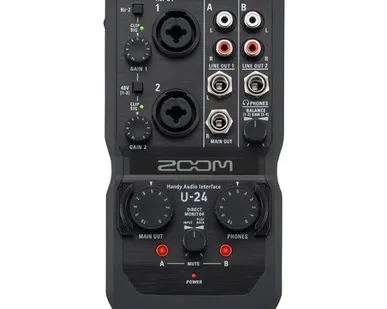 фото Внешняя звуковая карта Zoom U-24