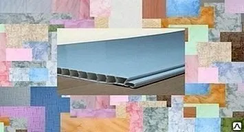фото Панель пластиковая "Век" белая лак 2.5х0.25м, м2