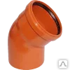фото Колено канализационное наружное 200х45*, 23120