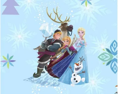 фото Обои виниловые на флизелиновой основе Disney Frozen 10*1,06м E-D-002 Erismann