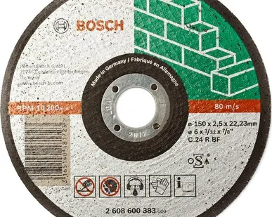 фото Круг отрезной Bosch камень Ф180х3 (317)