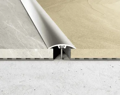 фото Порог Effector со скрытым крепежом анодированный - Золотой глянец - 2,7 м - 32 мм