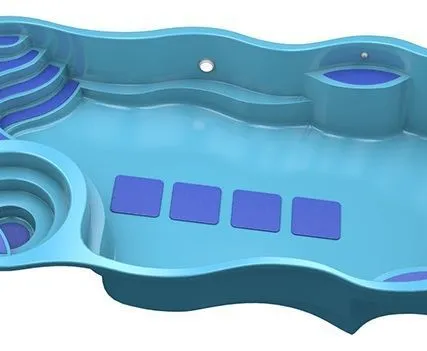 Фото №0 Бассейн композитный Континент 2