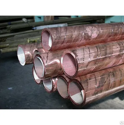 Фото №0 Труба бронзовая 50х7.5 БрАЖН10-4-4