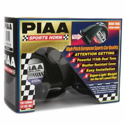 Фото №0 Сигналы звуковые PIAA EURO SPORTS HORN 500/600Hz 115 dB