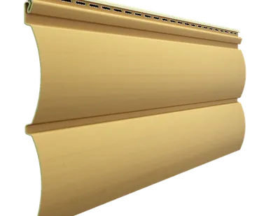 фото Сайдинг Docke Блок-Хаус D4.7T Манго Деке Premium виниловый