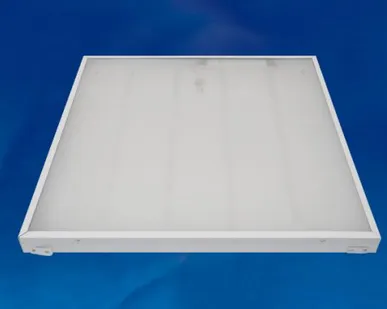 фото Светильник ULP-6060 40W/5000К IP40 GRILYATO WHITE Светильник светодиодный потолочный встраиваемый. Белый свет (5000K). 4600Лм. 588X588x40мм. Корпус белый. В комплекте с и/п. ТМ Uniel.