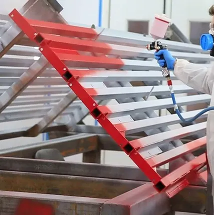 Фото №0 Покраска металлоконструкций