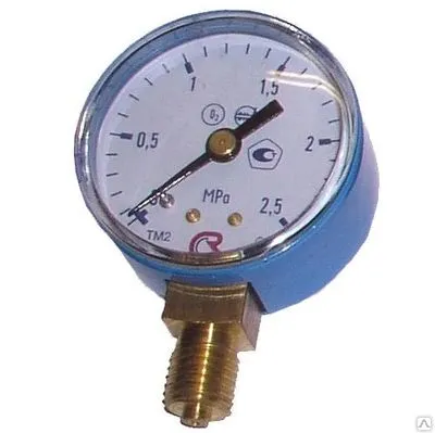 Фото №0 ТМ-210Р.00(0-2,5МРа)М12х1,5.2,5 О2 МАНОМЕТР 50 мм, ТИП-ТМ-210Р, М12х1,5