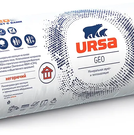 Фото №0 Утеплитель URSA GEO М-11 10000*1200*50 мм 2 рулон