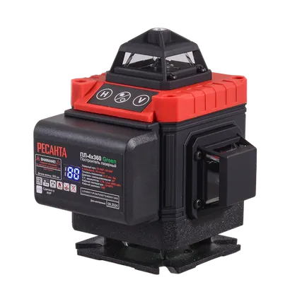 Фото №0 Построитель лазерный ПЛ-4Х360 Green Ресанта