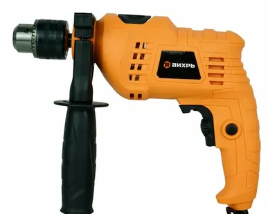 фото Дрель ударная ВИХРЬ ДУ-550/ДУ-650, 550Вт, ключевой патрон 13мм, 0-3000об/мин
