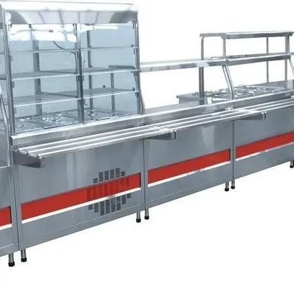 Фото №0 Линия раздачи "Аста(М)" (вся нержавейка) МН-70КМ