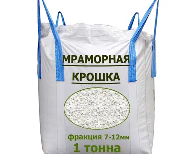 фото Мраморный щебень (крошка) фр.7-12