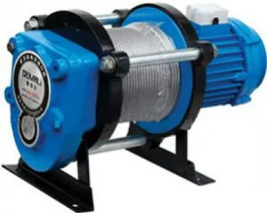 фото Лебедка TOR CD-300-A (KCD-300 kg, 220 В) с канатом 30 м