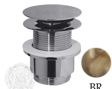фото Донный клапан без перелива Migliore Ricambi ML.RIC-10.120 BR Migliore