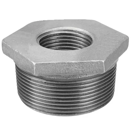 Фото №0 Футорка 50 х 15 2" х 1/2" нр вр чугунная оцинкованная