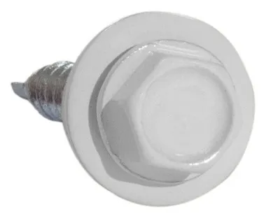 фото Саморез 4,8х28 HARDWEX оцинкованный RAL 7047 Телевизионно-серый под насадку для крепления кровельного листа к деревянным конструкциям 00000006456