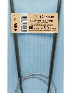 фото круговые MKF металл d 5.0 мм 60 см на металл.леске GAMMA