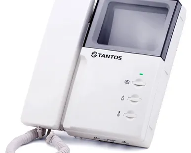 фото Видеодомофон Tantos совместимый с подъездным координатным домофоном