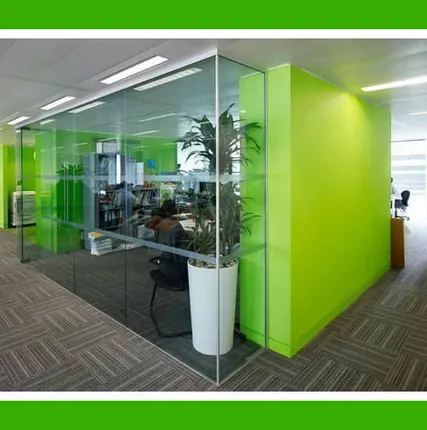 Фото №0 Изготовление стеклянных перегородок