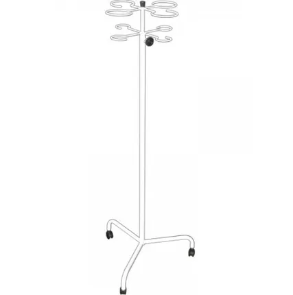 Фото №0 Штатив М194-05 на колесах, на четыре держателя, на 3-лучевой опоре