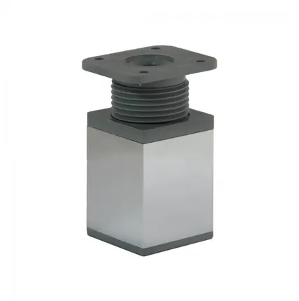 Фото №0 Опора меб. алюм. DAКP-27 h60 с регул. хром AKS