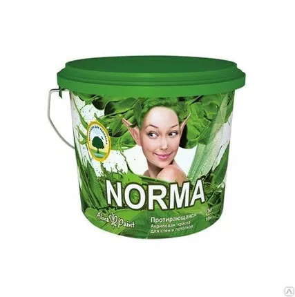 Фото №0 Краска водоэмульсионная ПРОТИРАЮЩАЯСЯ