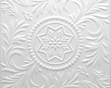 фото Плитка потолочная белая Kindecor
