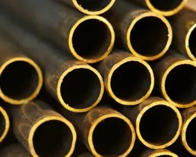 фото Латунные круглые трубы