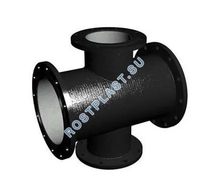 Фото №0 Крест фланцевый КФ 200х200 сталь