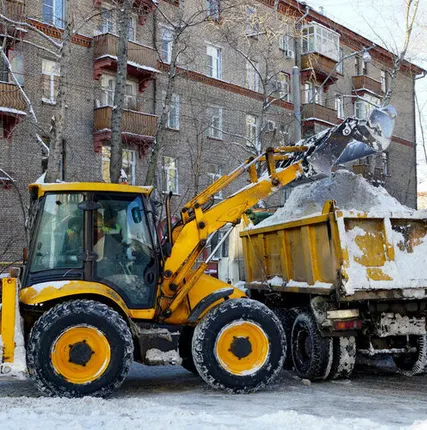Фото №0 Вывоз снега с погрузкой