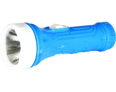 фото Фонарь ULTRAFLASH 828-ТН 1LED 3XAG10 голубой в комплекте пластик блистер-пакет 12395 12094