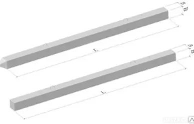 фото Свая составная С 60.30-ВСв.4