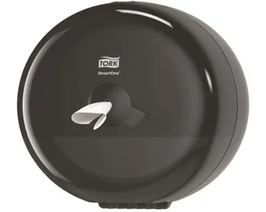 фото Диспенсер для туалетной бумаги 111м Tork SmartOne Mini T9 черный (681008)