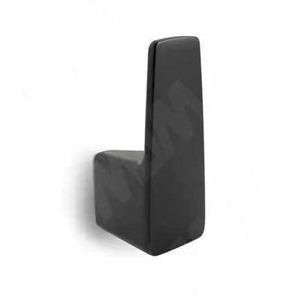 Фото №0 ALVERO Крючок однорожковый черный матовый (HK.32.BLM)