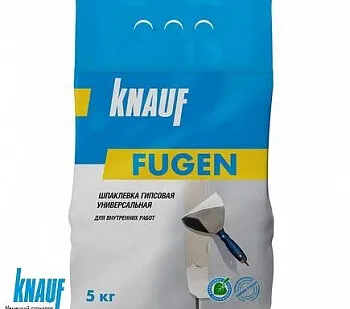 фото ШПАКЛЕВКА ГИПCОВАЯ ФУГЕН KNAUF (5КГ)