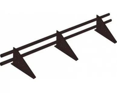 фото Снегозадержатель "СТАНДАРТ" L=3м