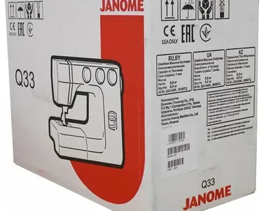 фото Швейная машина Janome Q33, белый