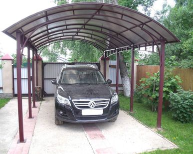 фото Навесы автонавесы