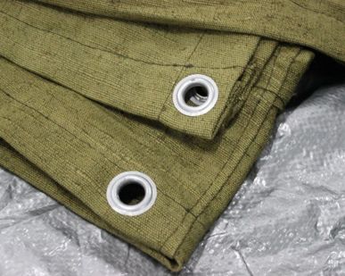 фото Шторы из брезента